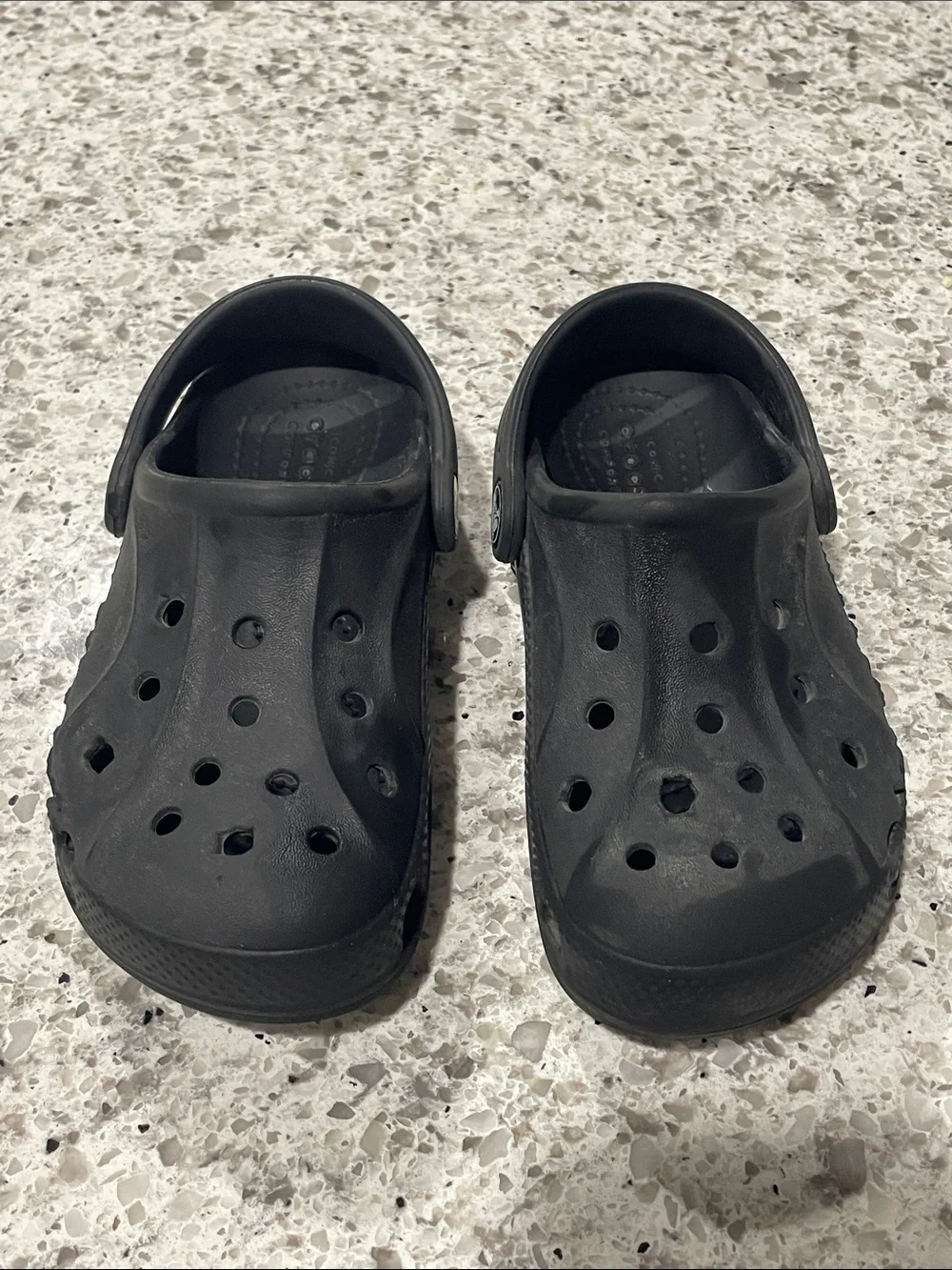 CROCS Kids Black Baya Clog size 11